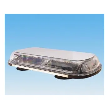 Maják LED rampa - Maják oranžový 12-24V, 44x LED, pevné uchycení, 440 x 215 x 65 mm 19363