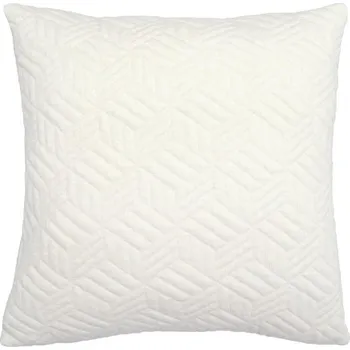 Polštář SCANquilt povlak BENE fragments smetanová 45 x 45 cm