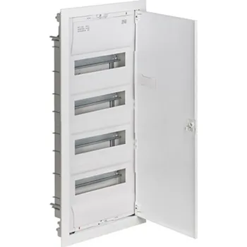 Jistič SEZ Rozvodnice pod omítku C-BOX 1548, 368 × 753 × 93 mm, 4 řady, 48 modulů C-BOX 1548