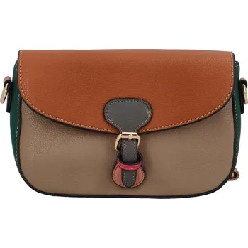 Kabelka Trendy malá dámská koženková crossbody Susana, hnědá