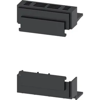 Stykač SIEMENS Kryty připojovacího prostoru velikost 000, pro 3pól. provedení, pro montáž na přípojnice, rozteč 60mm, sada horní a dolní kryt typ 3NP1923-1CA10 3NP1923-1CA10