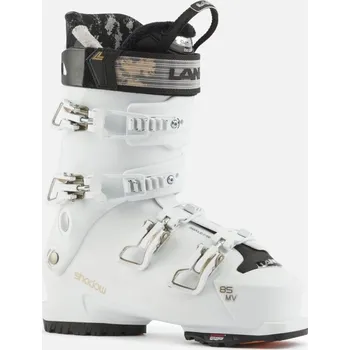 Sjezdové boty Lange Shadow 85 W MV white-gold lyžařské boty dámské 250