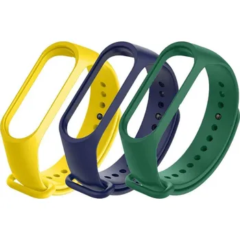 Chytré hodinky Xiaomi Mi Band Strap 5/6 (yellow, midnight blue, dark green)