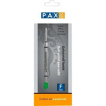 Náplň do psacích potřeb PAX Náplň do kuličkového pera, zelená, 0,8 mm, PAX 16904