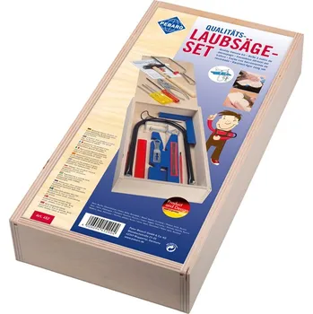 Sada nářadí Pebaro - sada dětského nářadí v dřevěném boxu 23 dílů