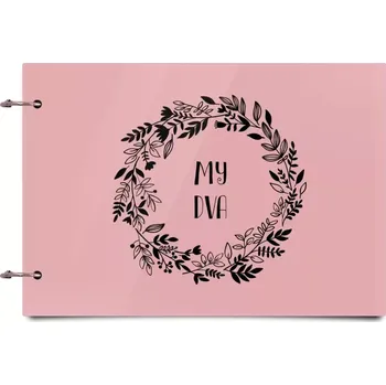 Fotokniha Plexi album se sponami Věnec 3