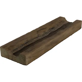 Zahradní obrubník FEROBET "Staré dřevo" Odvodňovací žlab, 800 × 240 × 80 mm&nbsp;PD0054