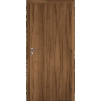 Interiérové dveře Solodoor Interiérové dveře 60 P, 650 × 1985 mm, fólie, pravé, ořech královský, plné 10000500801