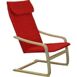 Idea nábytek Křeslo LISA červené K51