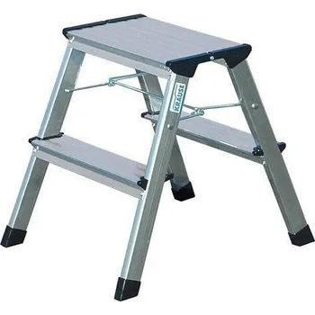 Schůdek Schůdky, 2x2 schody, hliníkové, KRAUSE Treppy KRAUSE