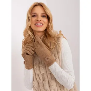 Rukavice Dámské rukavice MIH hnědé