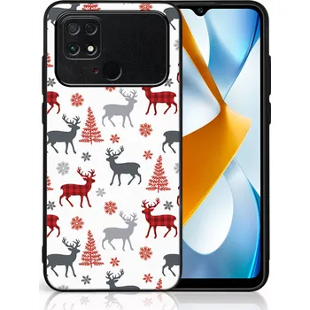 Pouzdro na tablet VSECHNONAMOBIL 67356 MY ART Kryt s vánočním designem Xiaomi Poco C40 DEER (068)