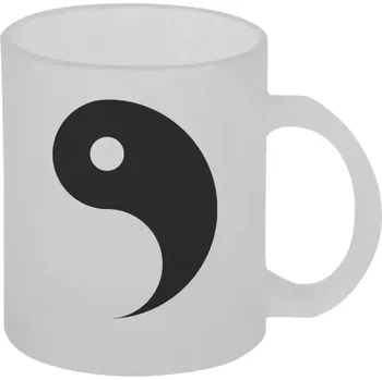 Hrnek 330 ml - skleněný matný JIN