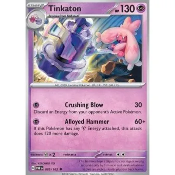 Volný čas Pokémon PAR 085/182 Tinkaton - Paradox Rift Stav: Near Mint, Verze: NORMAL
