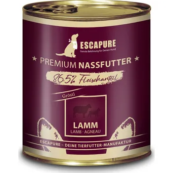 Krmivo pro psa ESCAPURE jehněčí Gröstl 12 × 800 g