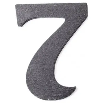 Ecokámen Číslice břidlicová - velká číslice 7