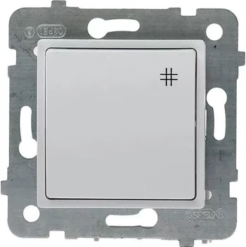 vypínač Křížový vypínač Rosa lp-4q/m bílý