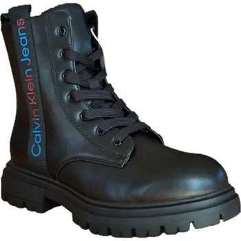 Dívčí polobotky Calvin Klein lace-up bootie black 80685 Velikost: 37