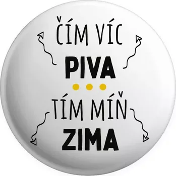 Placka Čím víc piva, tím míň zima