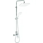 Novaservis NOBLESS Tina Sprchový systém SET070/38,1, výška 122 cm, počet sprchových proudů: 2 SET070/38,1