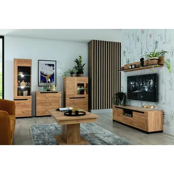 Obývací stěna Bog Fran Obývací pokoj Prisco Zvolte osvětlení: bez osvětlení