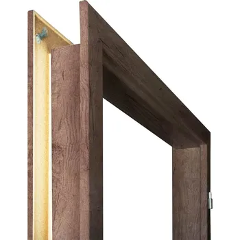 Zárubeň Doornite Obložková zárubeň 60 P, 628 × 1983 mm, CPL laminát, tloušťka zdi: 145-165 mm, pravá, dub americký C1ZOEL.0600P150.MA09S65