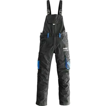Pánské kalhoty Puma Work Wear Pracovní kalhoty s laclem, pánské, vel.: 46, bavlna, polyester, černá 7025-0-2910-46