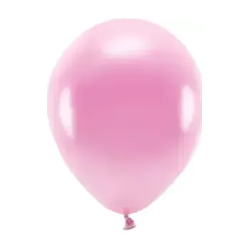 Balónek Balón ECO – metalický růžový, 30 cm