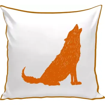 Polštář Polštář barevný 32x32 cm Vlk