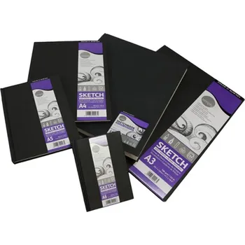 Výtvárné potřeby Daler-Rowney Kniha A6 skicovací, pevná vazba, 54 listů