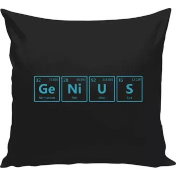 Polštář Polštář černý 40x40 cm GeNiUS