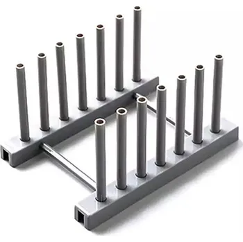 Odkapávač na nádobí Držák na talíře a pokličky | odkapávač - Šedý