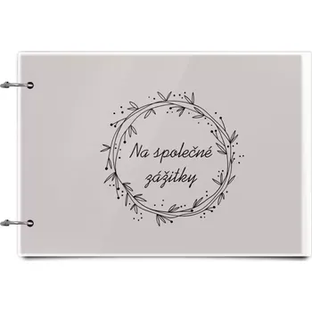 Fotokniha Plexi album se sponami Věnec 2