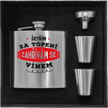 Placatka Placatka v krabičce Zahřívám se vínem