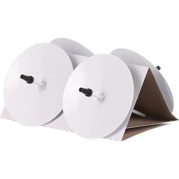 umělá květina Autronic Kovový bodec - zápich, cena za sadu 4ks, bílá matná barva CP6195-1-S4-BILA