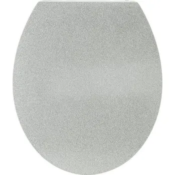 WC sedátko Poseidon WC sedátko, softclose, odnímatelné, duroplast HY-UF66 SILVER GLITTER