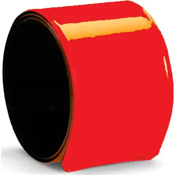 Návlek na bezpečnostní pás L-merch Reflexní pásek - Červený