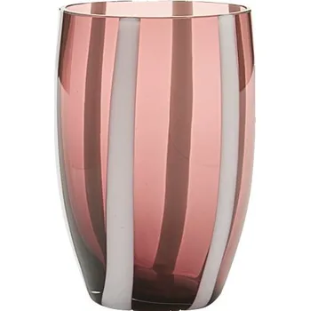 Sklenice Zafferano, Skleněný pohár Gessato 320 ml ametystový - Formadore