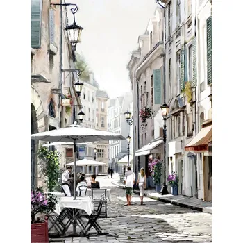 Obraz Obraz na plátně Ulice, 80 × 60 cm CA-12259