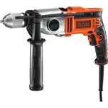 Black+Decker Příklepová vrtačka KR911K, 910 W, 1100/3100 ot./min KR911K