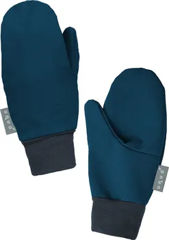 Rukavice Unuo Dětské softshellové rukavice s fleecem Tap kobaltové