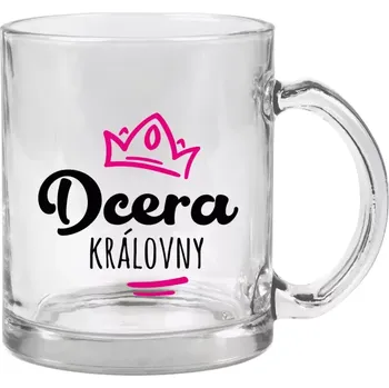Hrnek 330 ml - skleněný Dcera královny