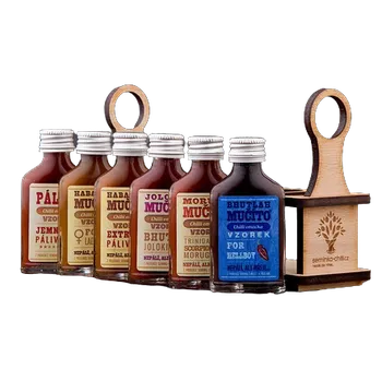Omáčka Mučíto Dárková sada chilli omáček 6x 20 ml