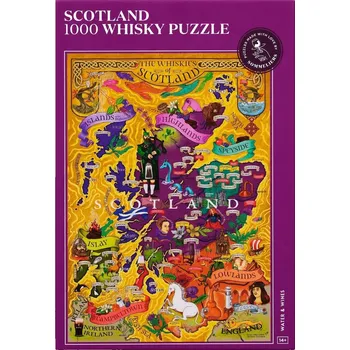 Puzzle Water & Wines Whisky puzzle Skotsko 1000 dílků