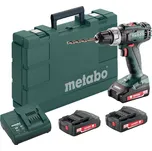 Metabo Aku vrtací šroubovák BS 18 L SET, 18 V, 1800 ot./min. 602321540