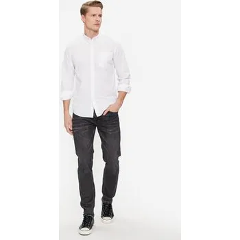 Pánská košile Pepe Jeans Košile Prince PM308270 Bílá Regular Fit XL