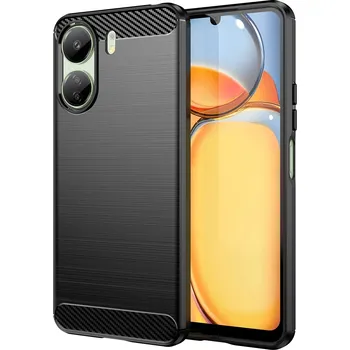 Pouzdro na mobilní telefon TVC Carbon Poco C65 Barva: Černá