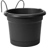 Elho Závěsný květináč All In 1, polypropylen, ø 26 cm, 20 cm, černá 6791491943300