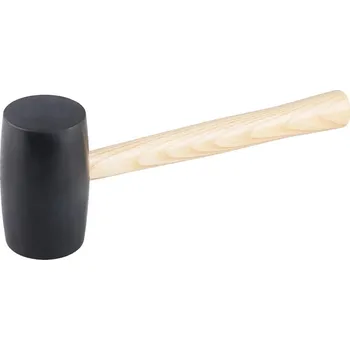 Kladivo LEVIOR Palice gumová 65mm 34cm násada dřevo