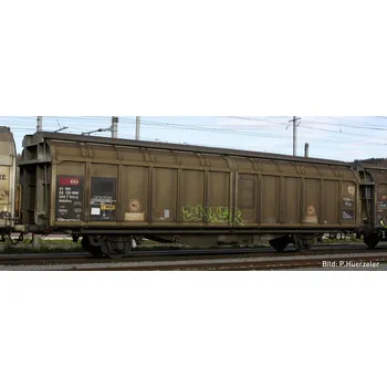 Modelová železnice Hobbytrain H24660 Sada 2 KS posuvných nástěnných vozů Hblaclns SBB